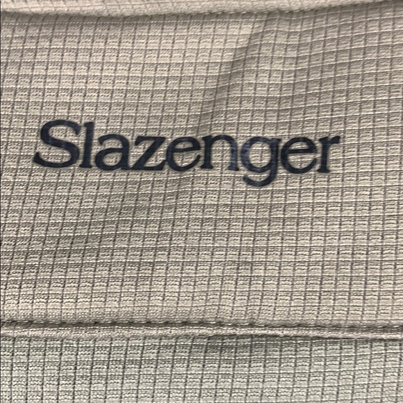 Slazenger NWT fleece lined 1/4 zip golf vest sz L - Picture 3 of 11